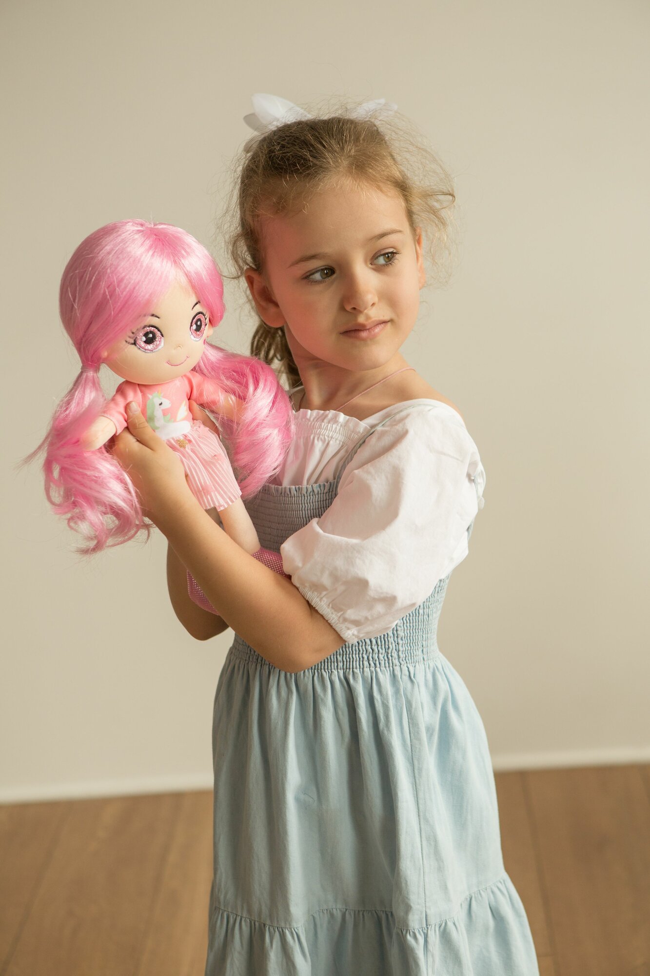 Игрушка для девочек мягкая кукла MAXITOYS — фото 1