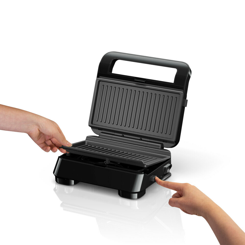 Гриль для сендвичей Braun SnackMaker 5 SM5001 (Цвет: Черный) — фото 1