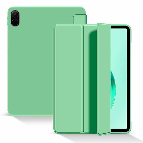 Чехол для планшета HONOR Pad X8a (2024) 11 дюймов, из мягкого силикона, салатовый