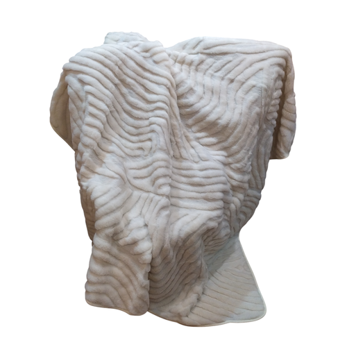 Плед айсберг WoolHouse из овечьей шерсти 175х200 см цвет белый