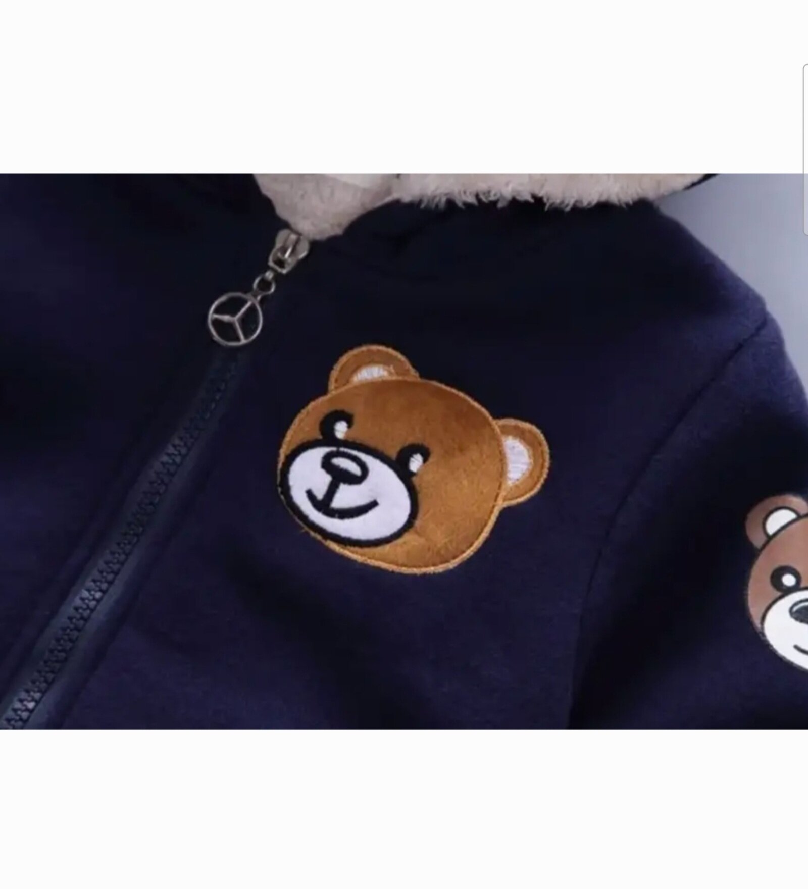 Комплект одежды , размер 110, темно-синий — фото 1