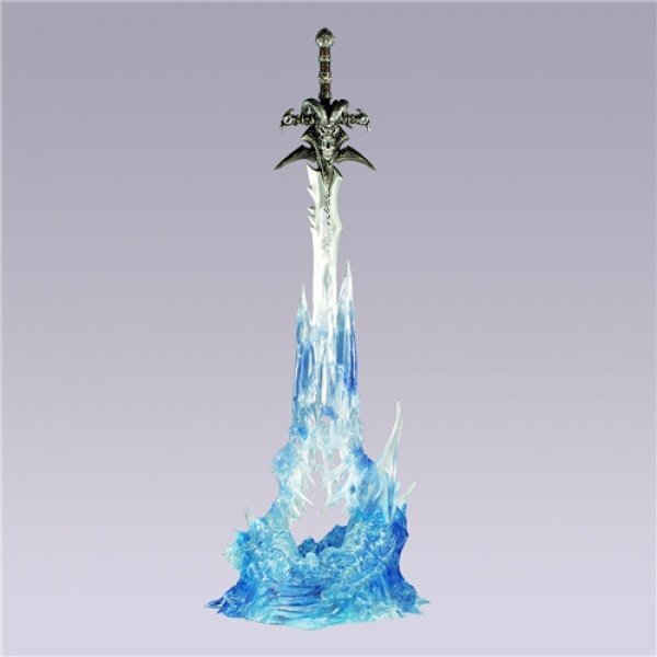 Фигурка из Игры World of Warcraft, меч Короля Лича Frostmourne, 25см (подсветка)