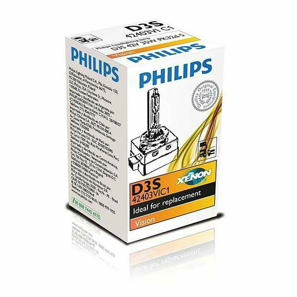 Лампа PHILIPS Xenon D3S 42403 VI 42V 35W PK32d-5 C1 (1 шт.) PHILIPS-42403VIC1