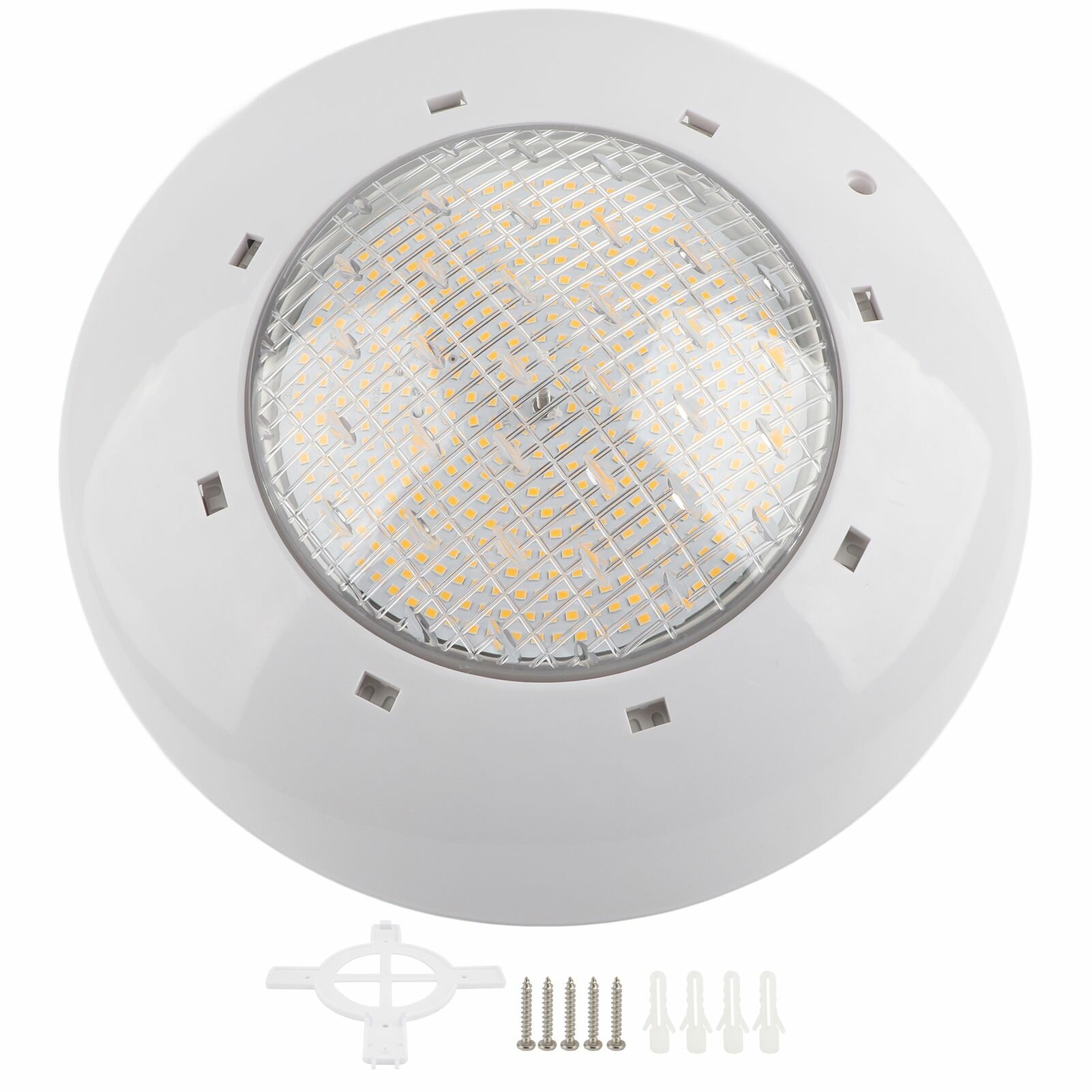 Подводный LED светильник IP68 пластик теплый свет AC12V 35Вт 3500LM для бассейна