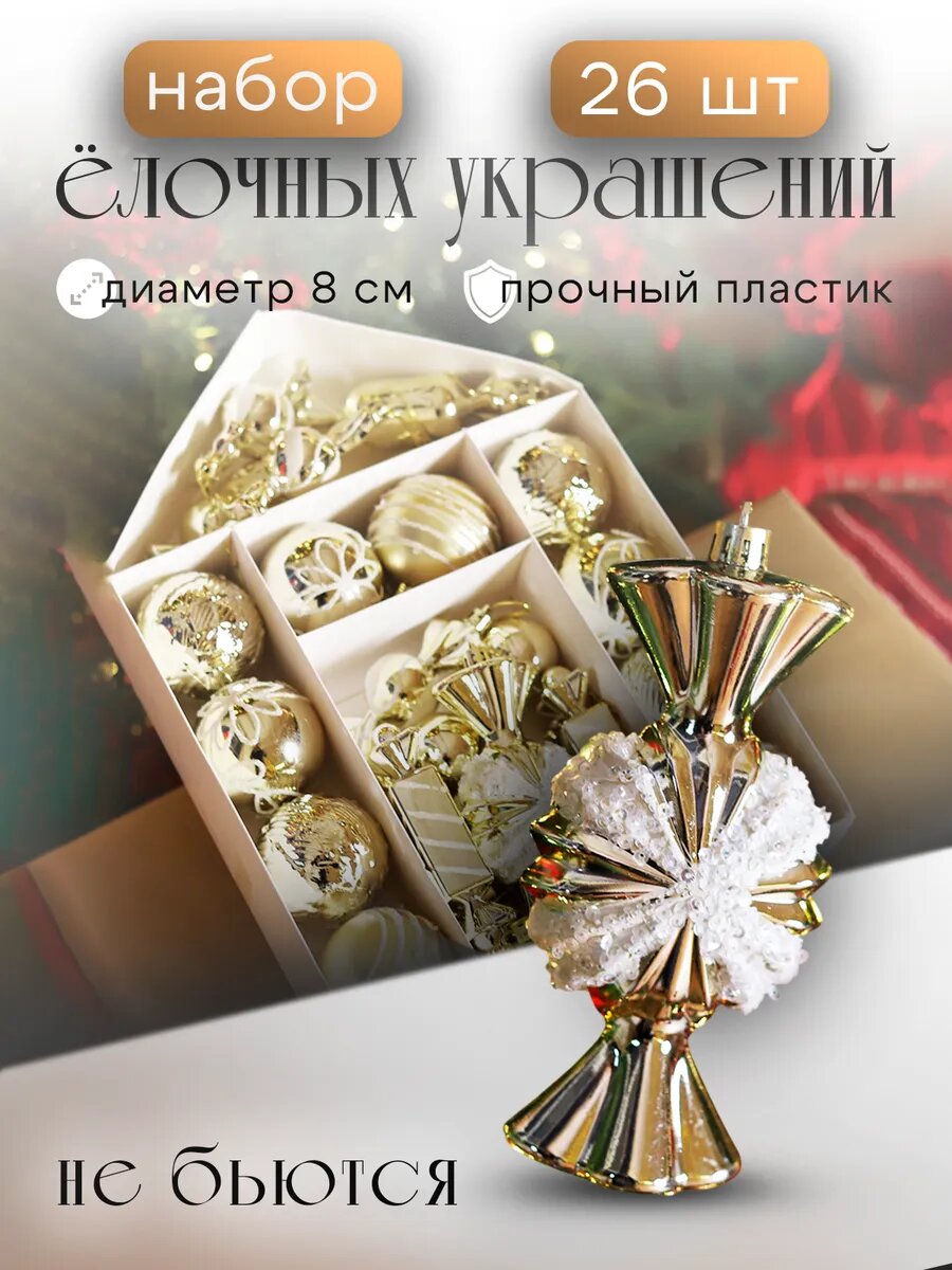 Набор елочных украшений JTR 