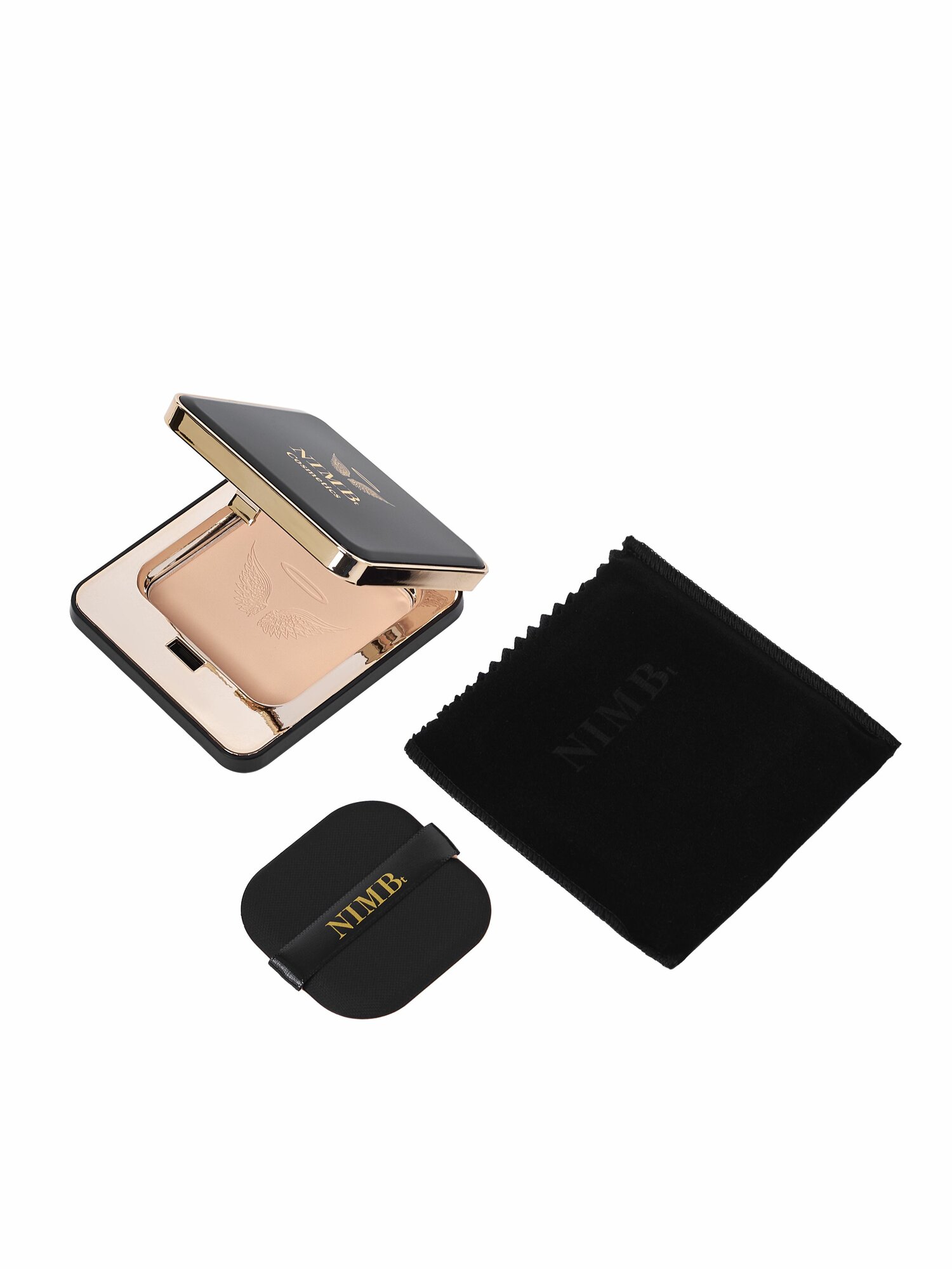 Пудра NIMBt COMPACT CREAM POWDER, бежевая, матовая, SPF20, крем-текстура — фото 1