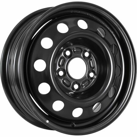 Колесный штампованный диск Евразиа тапо 54J47H R15x5.5 5x114.3 ET47 CB67 Black