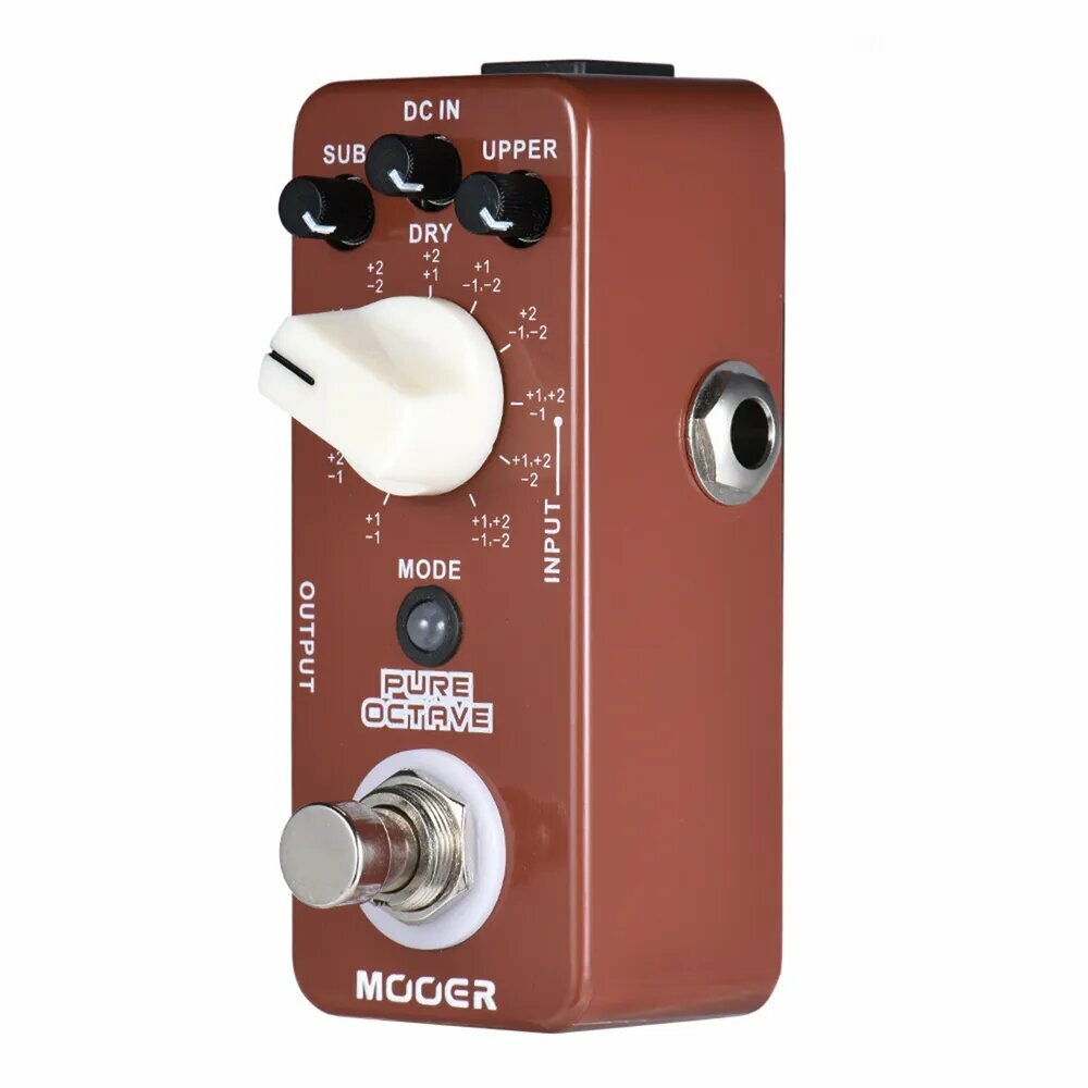 PURE OCTAVE, педаль эффектов для гитары, MOOER,