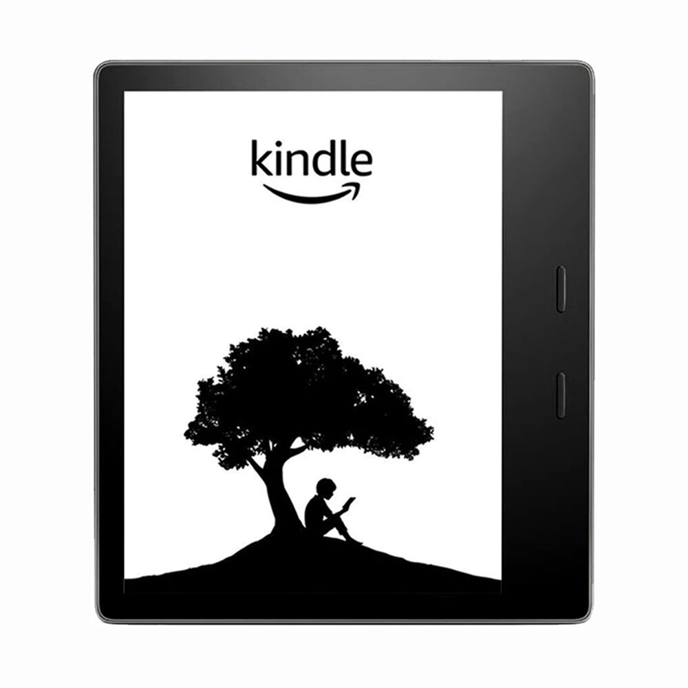 Электронная книга Amazon Kindle Oasis 3，7"，8GB，300PPI, поддержка IPX8, светло-серая，с 25 лампами для чтения — фото 1