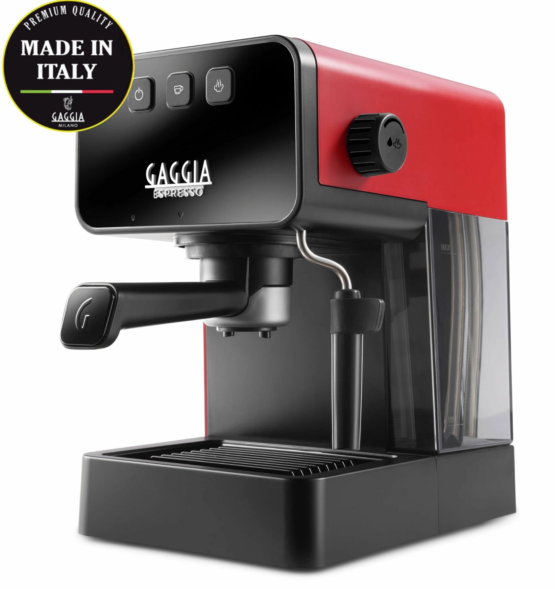 Кофеварка Gaggia EG2111/03 Espresso Style рожковая с автоотключением до 15 Бар красная/черная