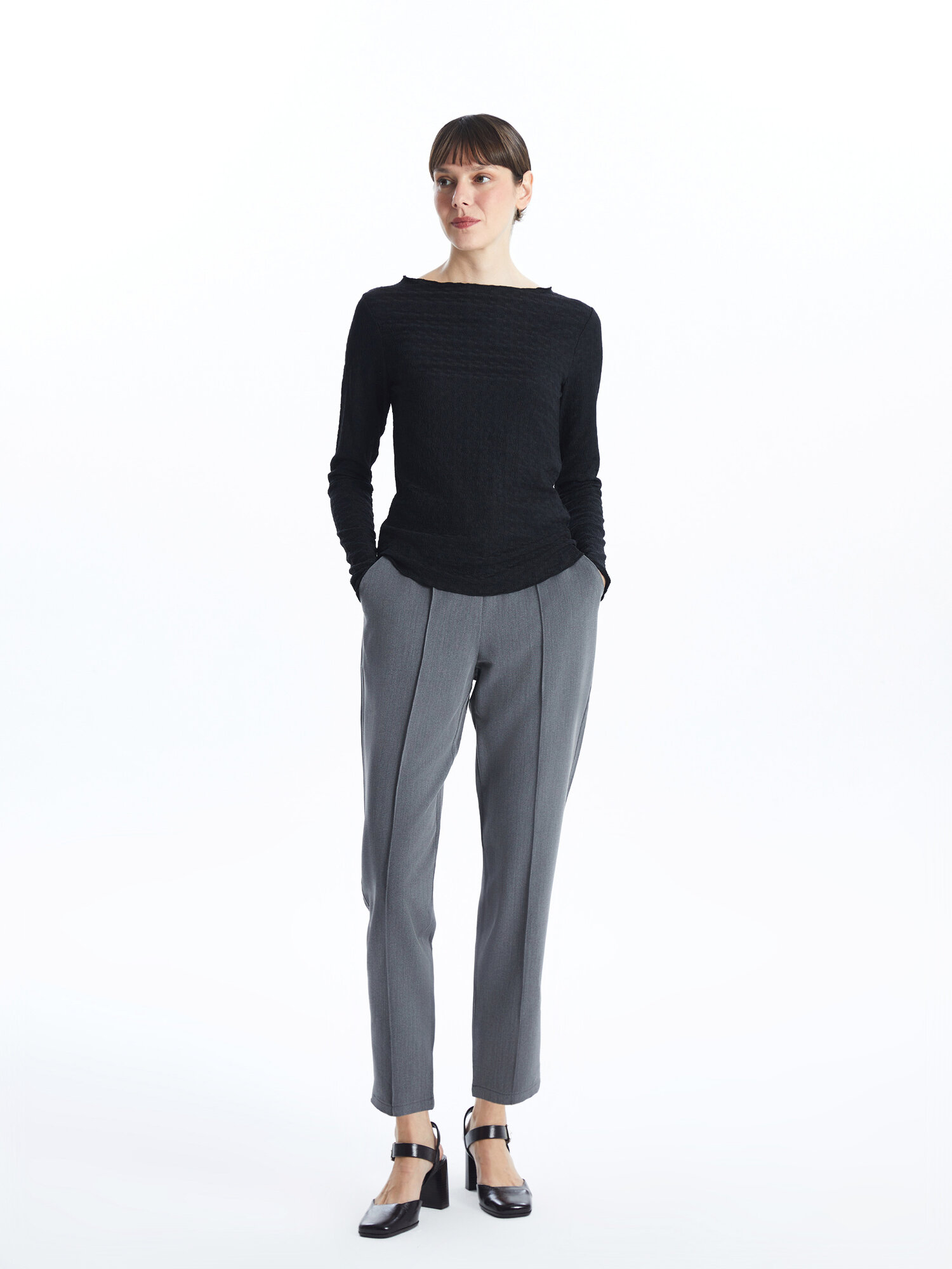 Брюки LC Waikiki, размер 48, grey
