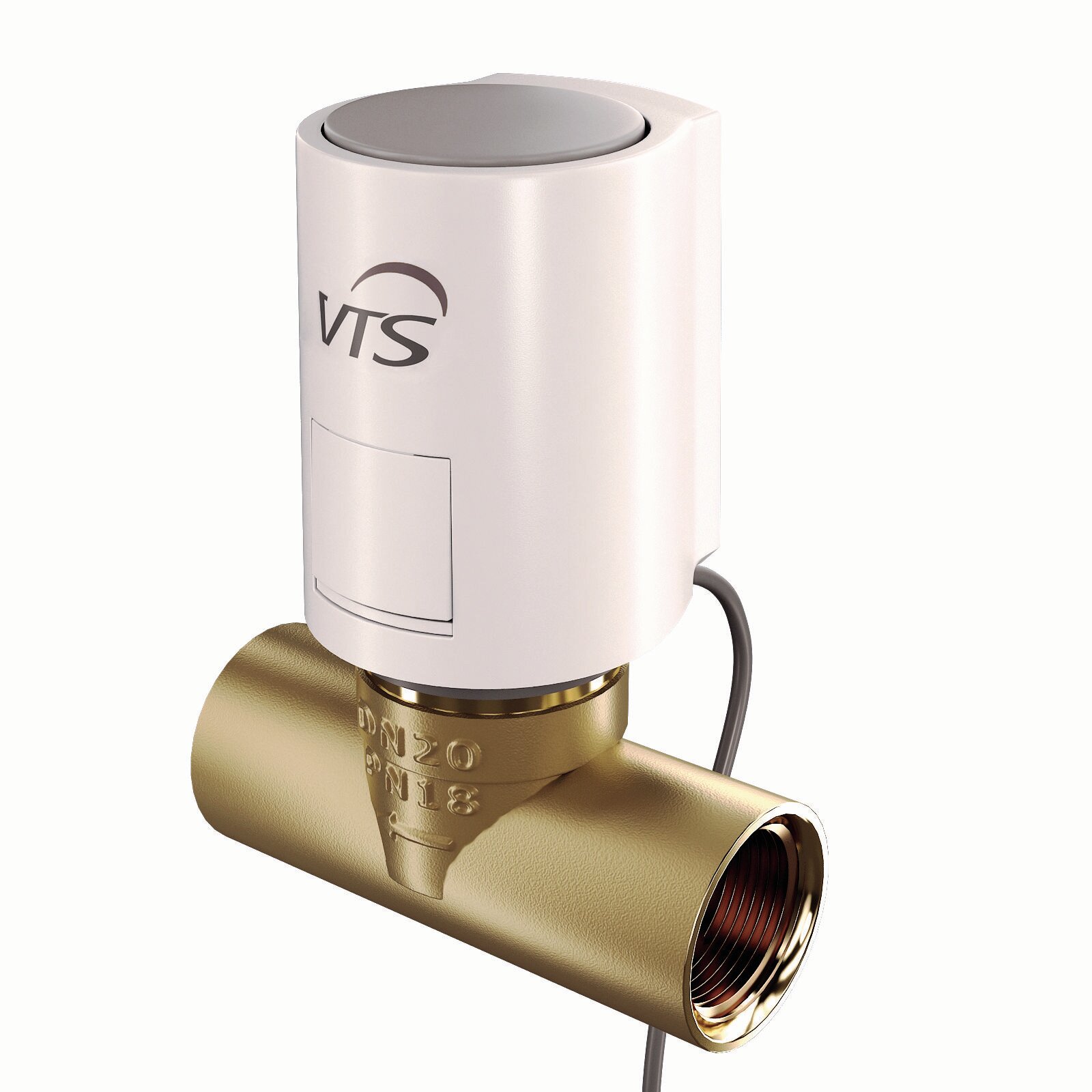 Клапан двухходовой, с сервоприводом, VA-VEH202TA, VTS EuroHeat 1-2-1204-2019