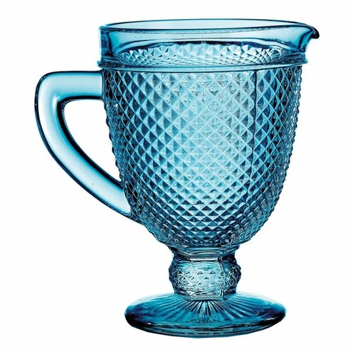 Кувшин для воды Vista Alegre Бикош 1 л, стекло, голубой