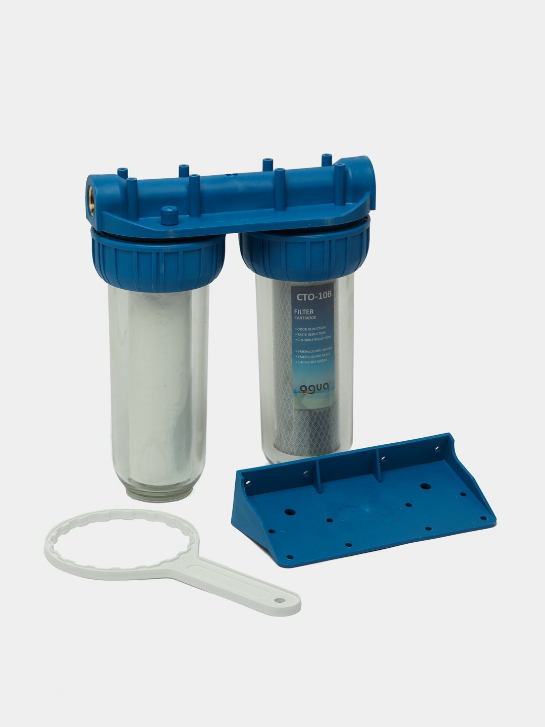 Фильтр магистральный, для водопроводной воды, очистка от механических, химических и органических примесей — фото 1