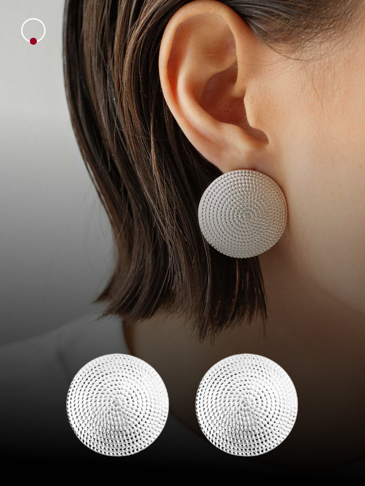 Серьги пусеты