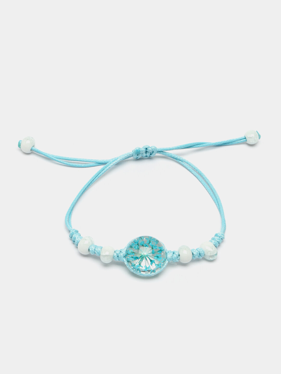 Браслет , голубой — фото 1