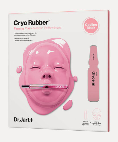 Изображение товара DR. JART+ Cryo Rubber Firming Mask Крио маска для лица альгинатная подтягивающая с коллагеном,40 г+4 мл