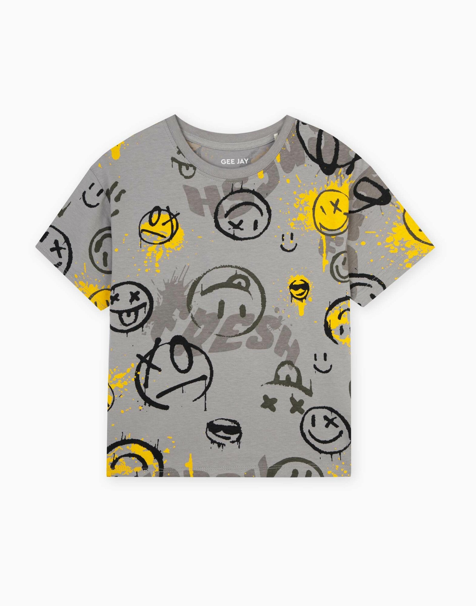 Футболка Gloria Jeans, размер 4-6л/116, серый — фото 1