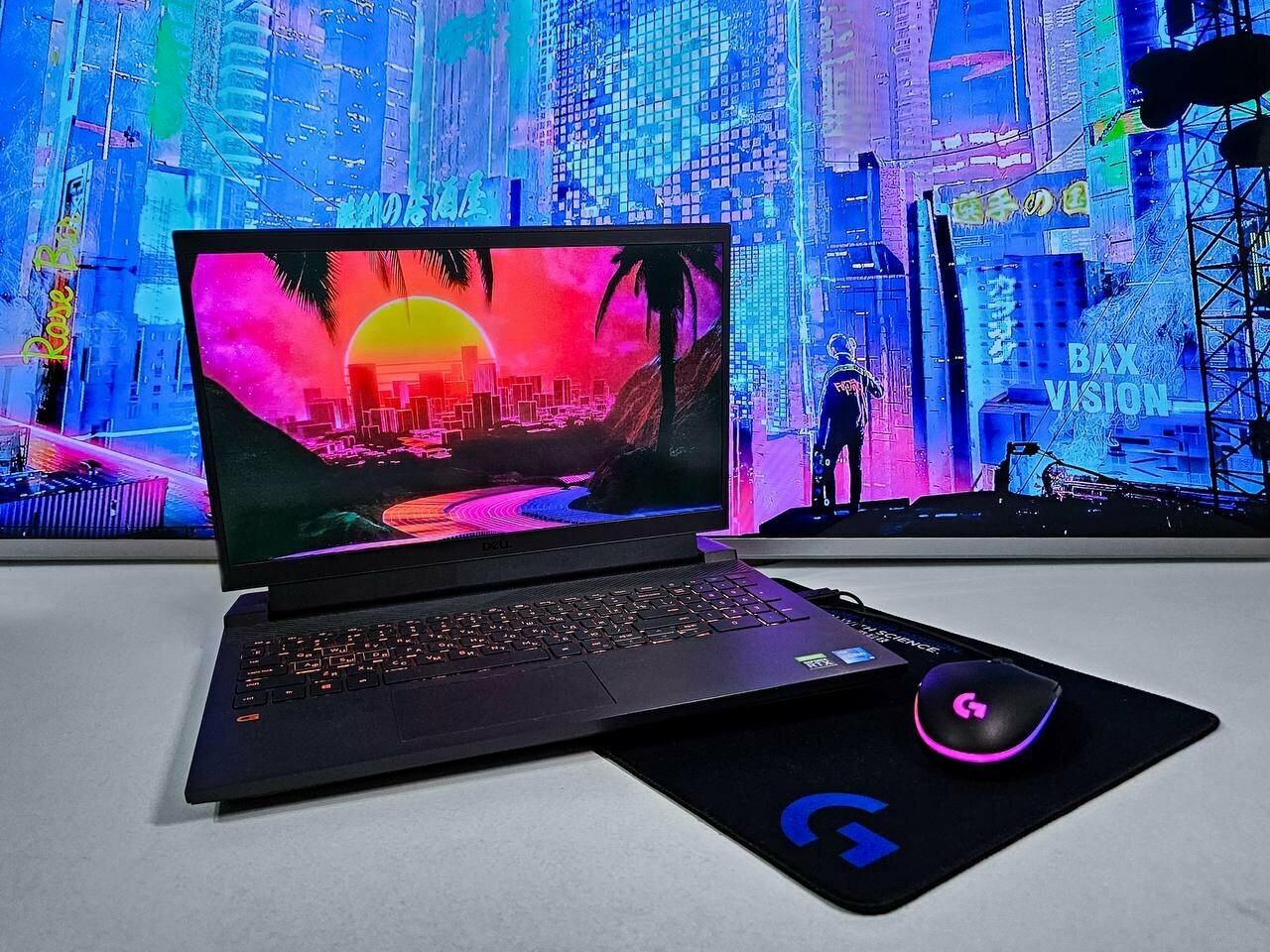 Игровой ноутбук Dell G15 5510 G515, i7 11800H, RTX 3060, 16GB, SSD m2 512GB , 1920x1080 165hz, 1 год гарантия