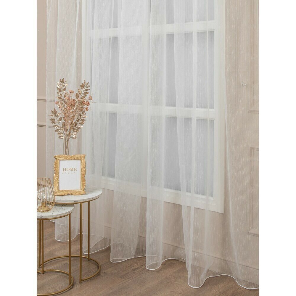 Тюль деворе шампань 300х270 см Amore Mio  15515 