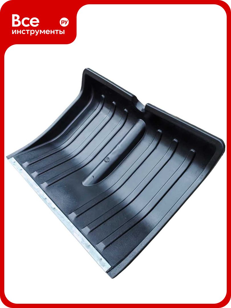 Лопата №3 ООО ПК тандем-агро 500x390 мм с оцинкованной планкой d=32 мм без черенка 4670016431752