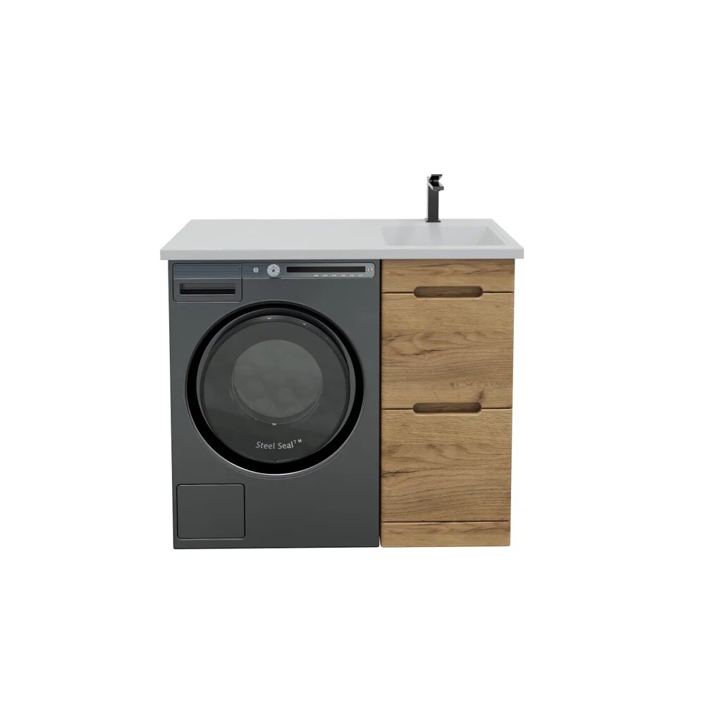 Тумба под раковину без столешницы SanStar Толедо 40 напольная под стиральную машину gold craft дуб вотан