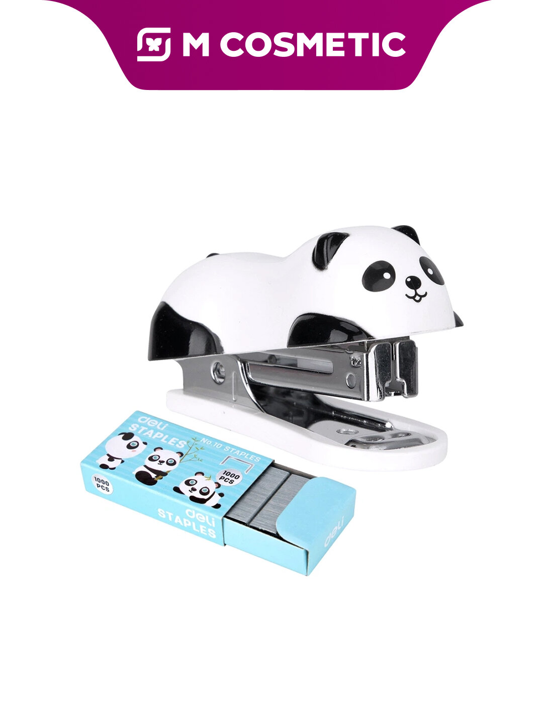 DELI Степлер №10 0453 — компактный и удобный степлер для скрепления документов