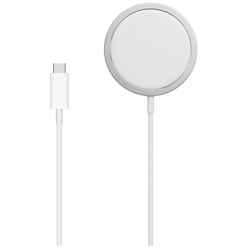 фото Беспроводная зарядная станция coteetci ws-22 magsafe charger, мощность qi: 15 вт, white