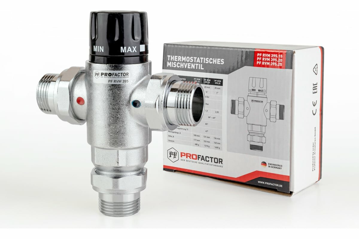 Клапанесительный ProFactor PF RVM 39525 термостатический 1"