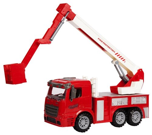 Пожарный автомобиль Handers HAC1608-125, 28 см, красный