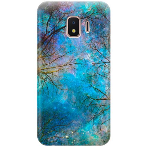 фото Re:pa накладка transparent для samsung galaxy j2 core с принтом "ночное небо в ветвях"