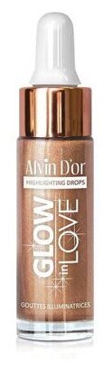 Alvin Dor Хайлайтер Glow in Love, 02 Бронзовый