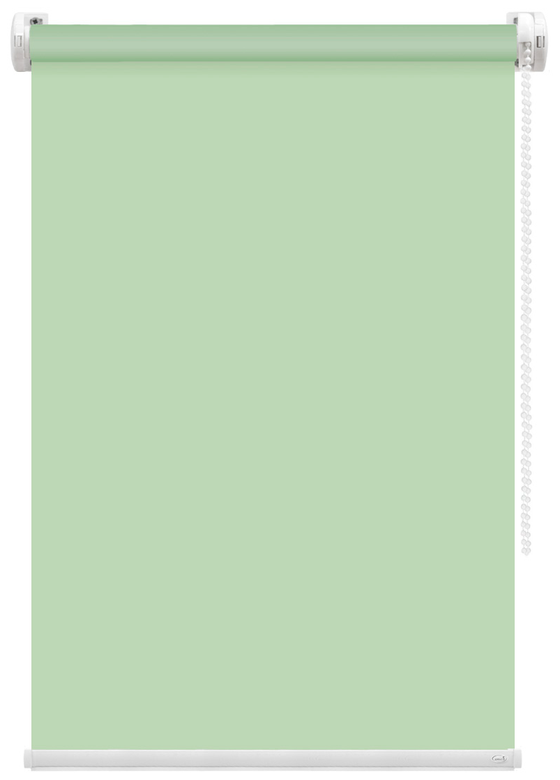 Рулонная штора FixLine BASIC 80 см, зеленый - фотография № 1