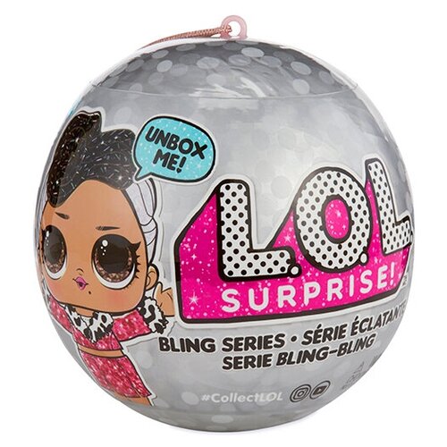 Кукла LOL Surprise Bling Series 556237 lol surprise 4 декодер новогодняя серия bling