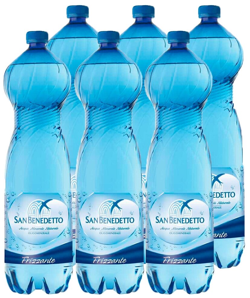 San Benedetto 1.5L. PET, Газированная 6шт