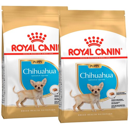 ROYAL CANIN CHIHUAHUA PUPPY для щенков чихуахуа (1,5 + 1,5 кг)