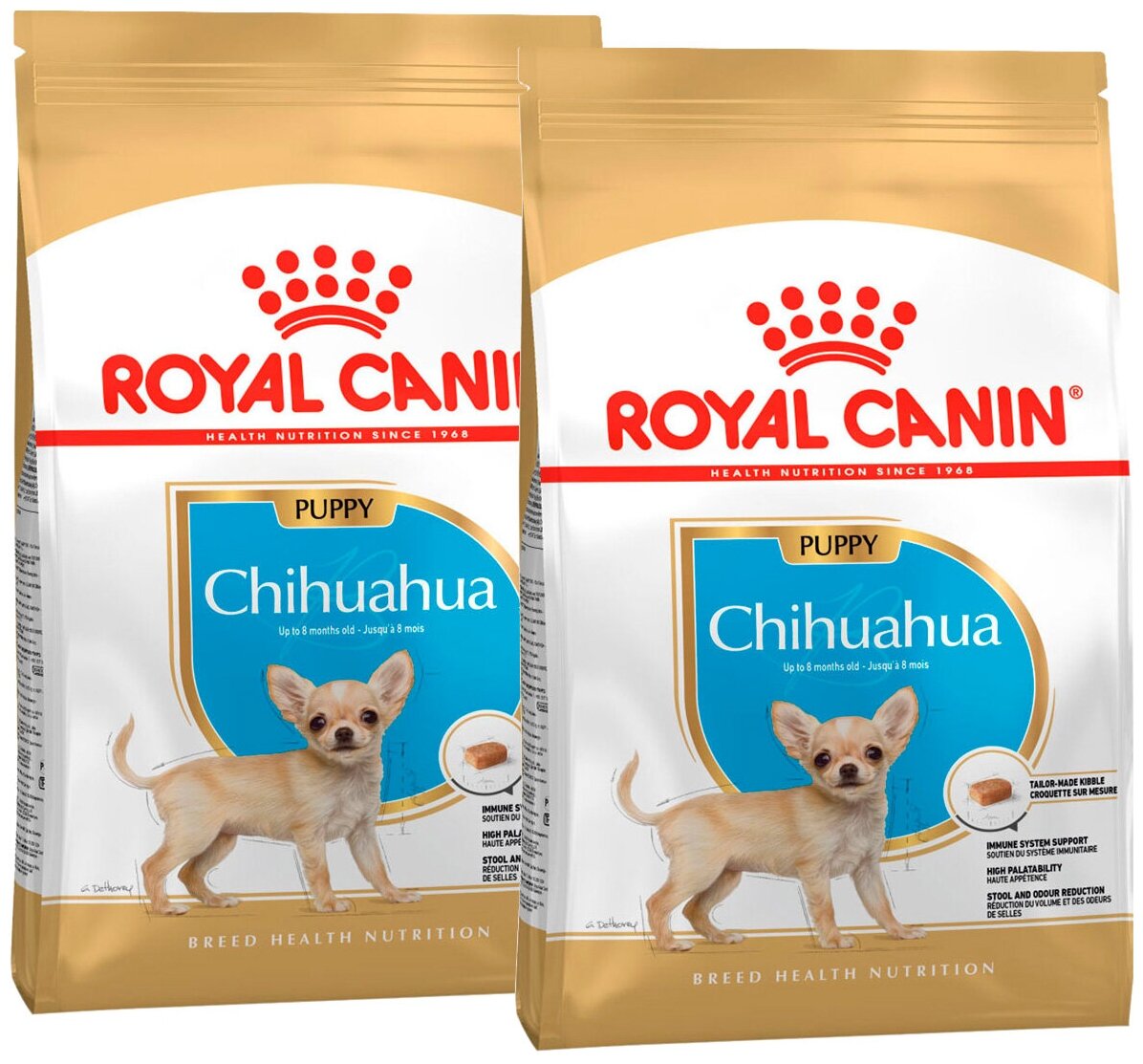 ROYAL CANIN CHIHUAHUA PUPPY для щенков чихуахуа (1,5 + 1,5 кг)