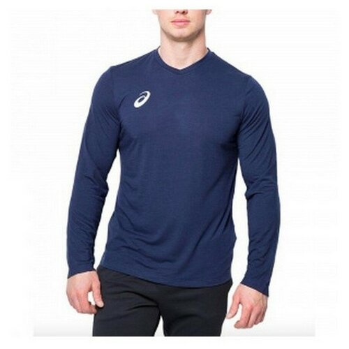 фото Лонгслив мужской asics 156859 0891 man long sleeve tee 1568590891-2 размер 52 цвет синий