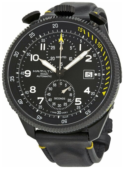 Наручные часы Hamilton Khaki Aviation H76786733, черный