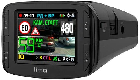 INSPECTOR LIMA Видеорегистратор с радар-детектором GPS INSPECTOR