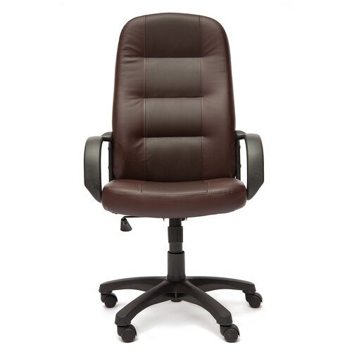 фото Компьютерное кресло tetchair дэвон офисное, обивка: искусственная кожа, цвет: коричневый перфорированный