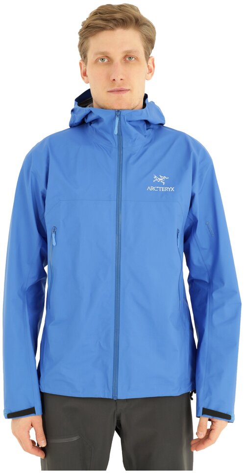 Куртка Arcteryx, размер M, голубой, синий