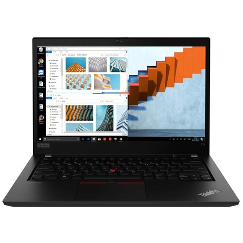 фото Ноутбук lenovo thinkpad t14 gen 2 (intel core i5 1135g7 2400mhz/14"/1920x1080/8gb/256gb ssd/intel iris xe graphics/lte/windows 10 pro) 20w0004frt, черный