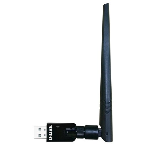 Wi-Fi адаптер D-link DWA-172/RU/B1A USB 2.0 черный