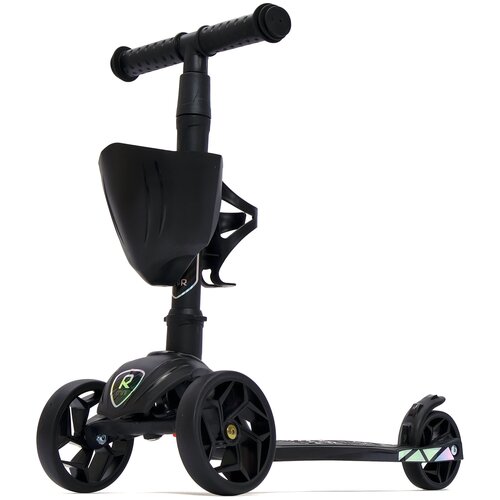 Cамокат трехколесный детский, с корзинкой и подстаканником для бутылок, Buggy Boom Alfa Mini