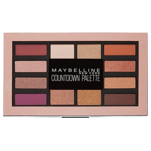 Maybelline New York Палетка теней для век Countdown, 12 г