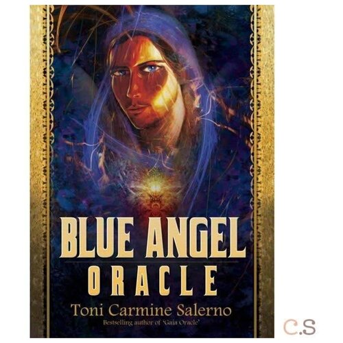 Blue Angel Oracle / Оракул Синий Ангел винтажный оракул 52 карты и руководство для гадания в коробке