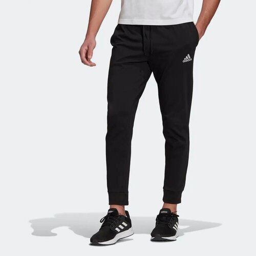 Брюки спортивные adidas ESSENTIALS SINGLE JERSEY TAPERED CUFF Joggers, L