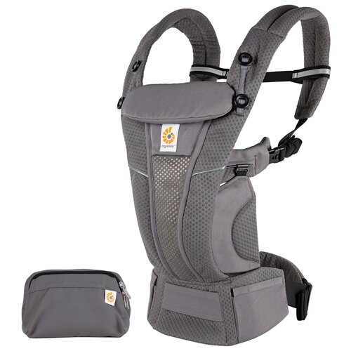 Эргорюкзак Ergobaby Omni Breeze, graphite gray эргорюкзак ergobaby omni 360 cool air mesh onyx black