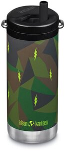 Фото Термокружка Klean Kanteen TKWide Twist Cap 12oz (355 мл) Electric Camo